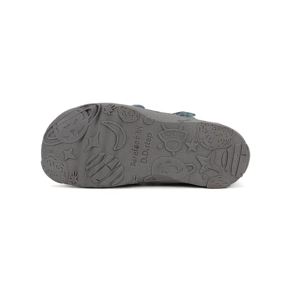 D.D.Step Kisfiú Barefoot Nyitott cipő - kék - H077-51332A