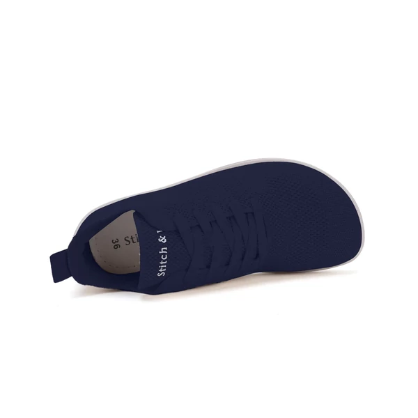 Stitch&Walk - Kék Barefoot cipő - F088-51283A