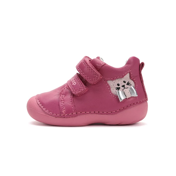 D.D.Step Kislány első lépés macskás zárt cipő - Rózsaszín - S015-52412A