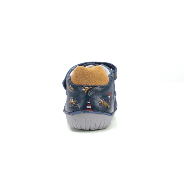 D.D.Step Kisfiú Barefoot Zárt cipő mintás - Kék - S070-52480B