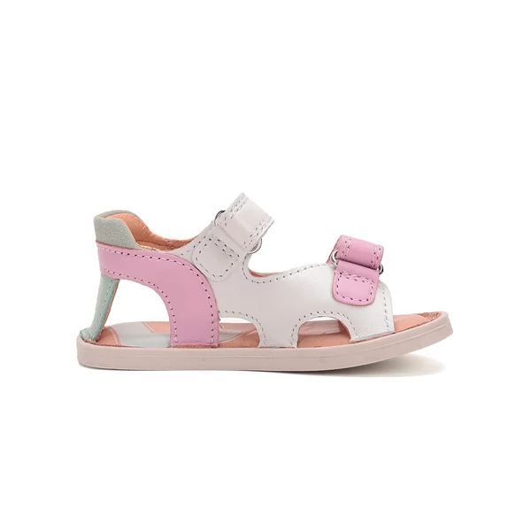 D.D.Step Kislány Barefoot Szandál - Rózsaszín, fehér - G076-51334C