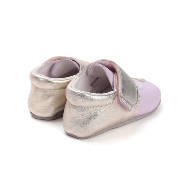 D.D.Step Kislány Puhatalpú cipő szívecskés - mályva - K1596-52122