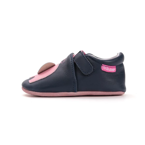 D.D.Step Kislány Puhatalpú cipő elefántos- rózsaszín - K1596-52954