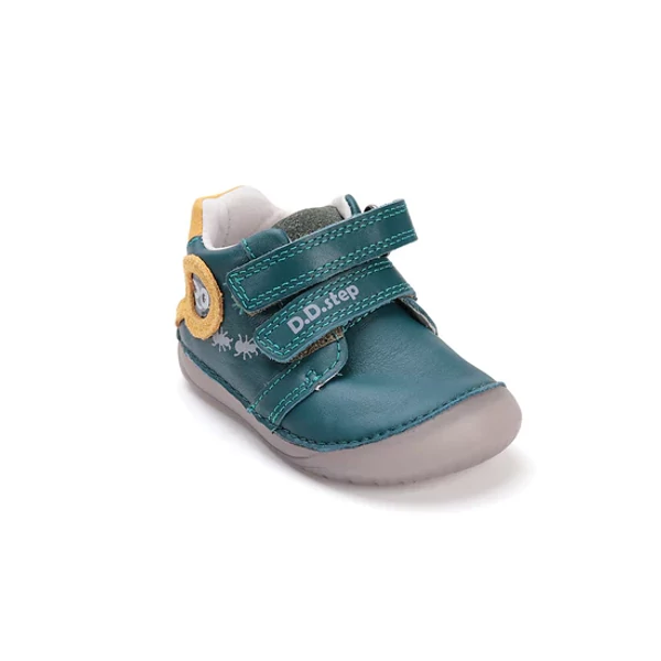D.D.Step Kisfiú Barefoot Zárt cipő fluoreszkálós - Türkizkék - S070-52576B