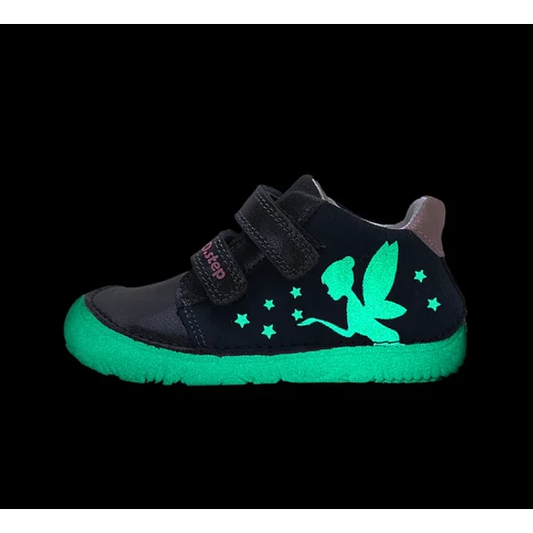 D.D.Step Kislány Barefoot Zárt cipő fluoreszkálós - Csingilinges - Sötétkék - S073-52165