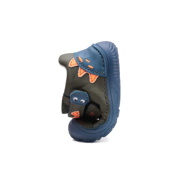 D.D.Step Kisfiú Barefoot Zárt cipő fluoreszkálós - Barna - S073-52875A