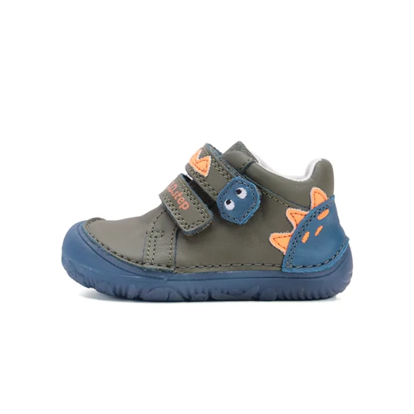 D.D.Step Kisfiú Barefoot Zárt cipő fluoreszkálós - Barna - S073-52875A