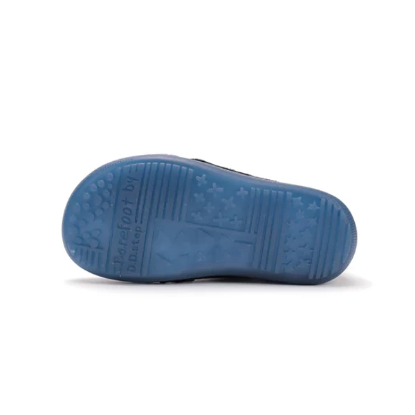 D.D.Step Kislány Barefoot Zárt cipő fluoreszkálós - Unikornis- Sötétkék - A063-52815A