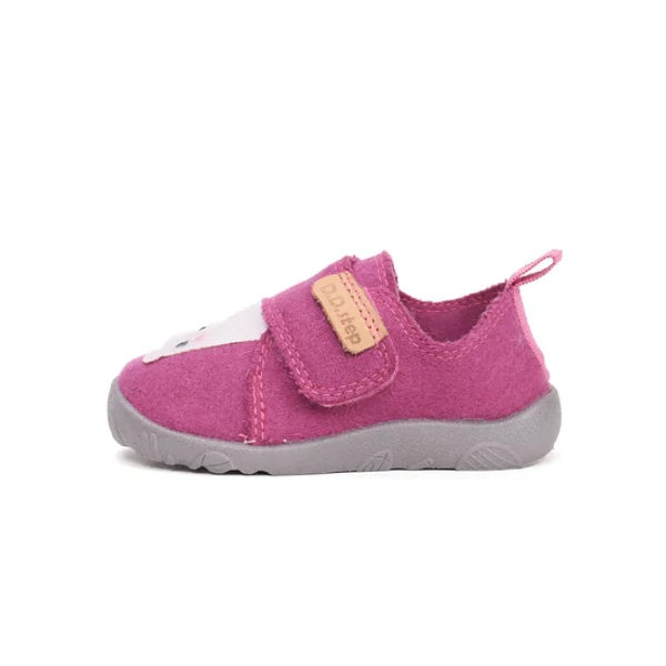 D.D.Step Kislány Barefoot Szobacipő / Vászoncipő - Rózsaszín - C086-52211