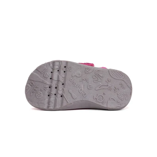 D.D.Step Kislány Barefoot Szobacipő / Vászoncipő - Rózsaszín - C086-52211