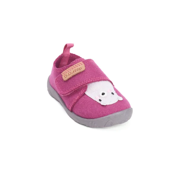 D.D.Step Kislány Barefoot Szobacipő / Vászoncipő - Rózsaszín - C086-52211