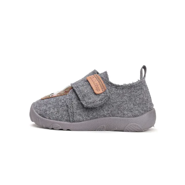 D.D.Step Kisfiú Barefoot Szobacipő / Vászoncipő - Rozmáros - Szürke - C086-52840A