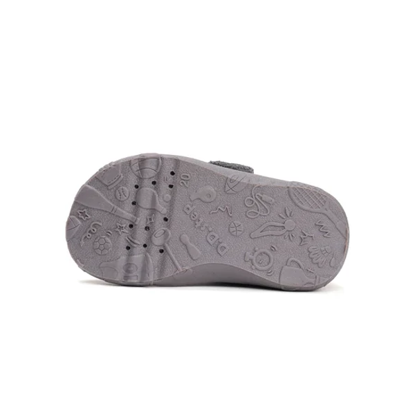 D.D.Step Kisfiú Barefoot Szobacipő / Vászoncipő - Rozmáros - Szürke - C086-52840A