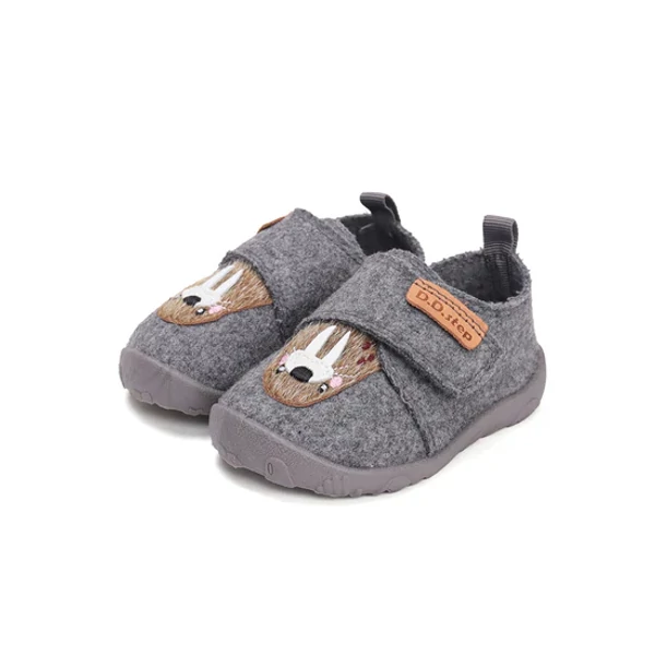 D.D.Step Kisfiú Barefoot Szobacipő / Vászoncipő - Rozmáros - Szürke - C086-52840A