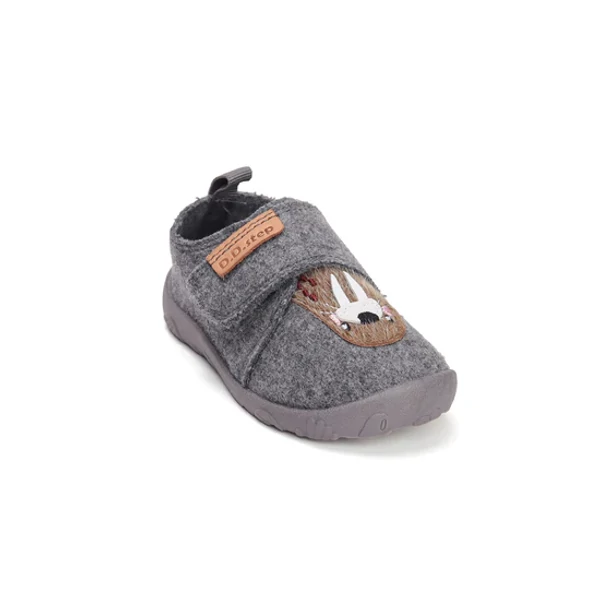 D.D.Step Kisfiú Barefoot Szobacipő / Vászoncipő - Rozmáros - Szürke - C086-52840A