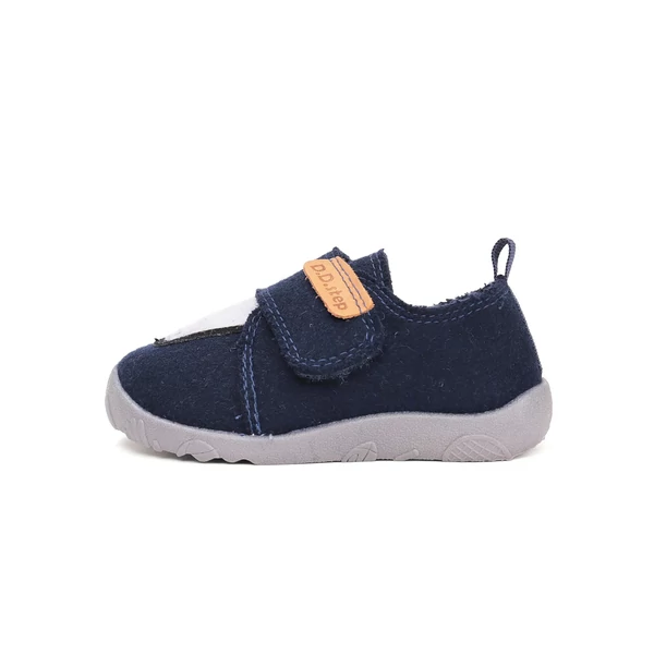 D.D.Step Kisfiú Barefoot Szobacipő / Vászoncipő - Kék - C086-52840