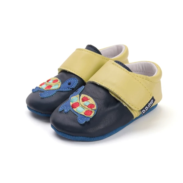 D.D. Step Kisfiú Puhatalpú cipő - Teknősös - Kék - K1596-52102