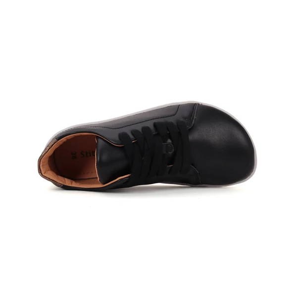 Stitch & Walk Kisfiú Barefoot Zárt cipő - Fekete - S088-52171A