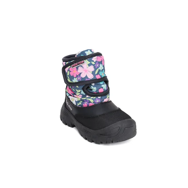 D.D.Step Kislány AQUA-TEX (vízálló) Vízálló cipő - Virágos - Sötétkék - P081-52502C