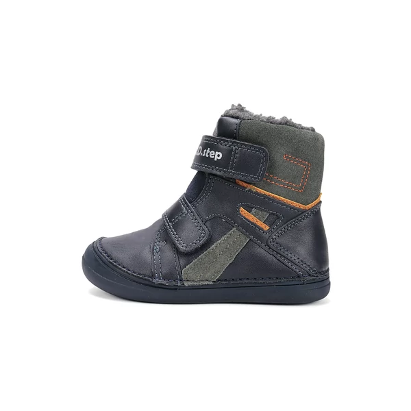 D.D.Step Kisfiú Bélelt csizma - Királykék - W078-52451A