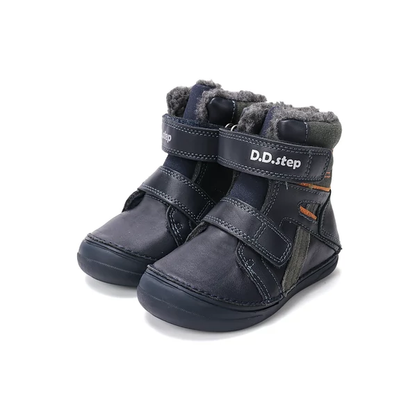 D.D.Step Kisfiú Bélelt csizma - Királykék - W078-52451A