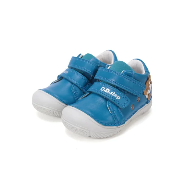 D.D.Step Kisfiú Zárt cipő - Mókusos - Kék - S082-61703B