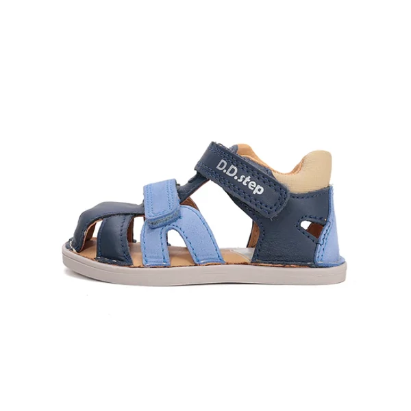 D.D.Step Kisfiú Barefoot Szandál - Kék - G076-61346