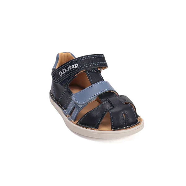 D.D.Step Kisfiú Barefoot Szandál - Kék - G076-61346