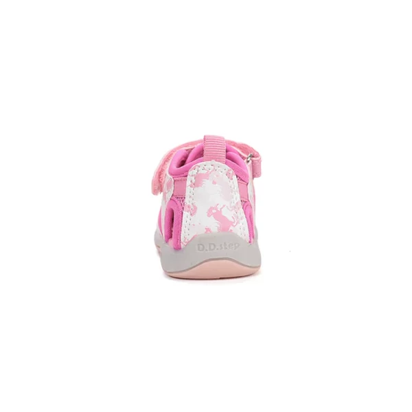 D.D.step Kislány Quick dry (gyorsan száradó) Szandál - Mintás - Rózsaszín - G065-61146D