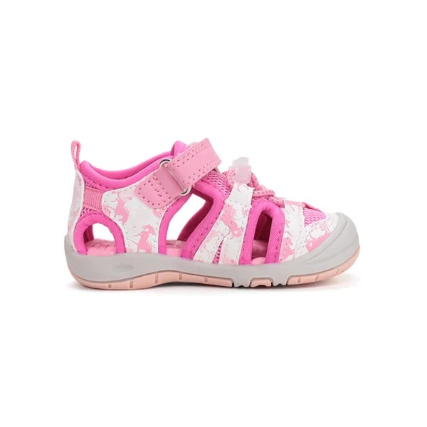 D.D.step Kislány Quick dry (gyorsan száradó) Szandál - Mintás - Rózsaszín - G065-61146D