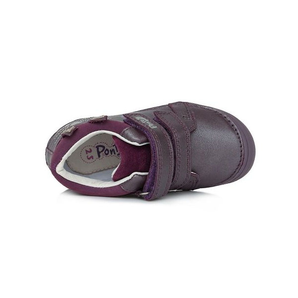 Ponte20 szupinált sötét lila cicás cipő - DA03-1-10A