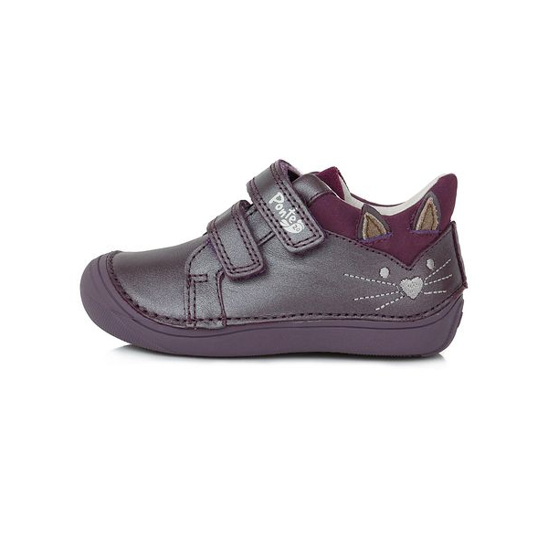 Ponte20 szupinált sötét lila cicás cipő - DA03-1-10A