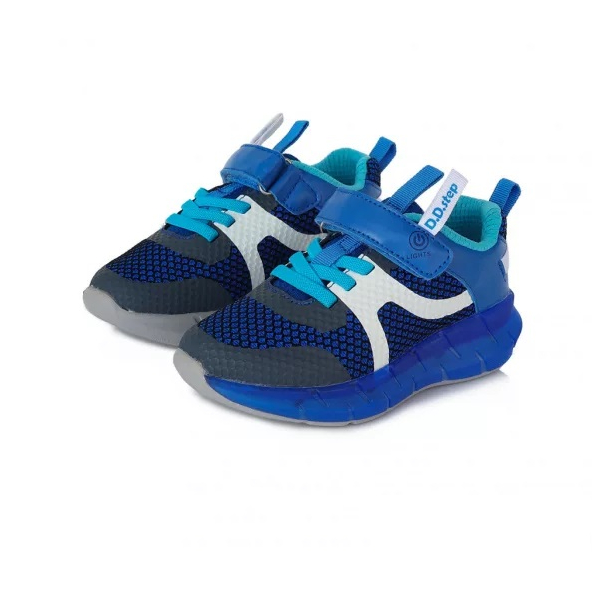 D.D.Step LED-es kék sportcipő - F61-921M