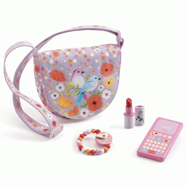Madaras táska kiegészítőkkel - Szerepjáték - Birdie bag and accessories - Djeco