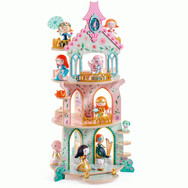 Építőjáték - Hercegnők kastélya - Ze princess Tower - Djeco
