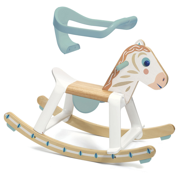 Hintaló - Nyerges - Rocking horse with removable arch - Djeco