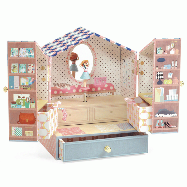 Tiou ékszer boltja - Zenélő ékszerdoboz - Tinou shop - Djeco
