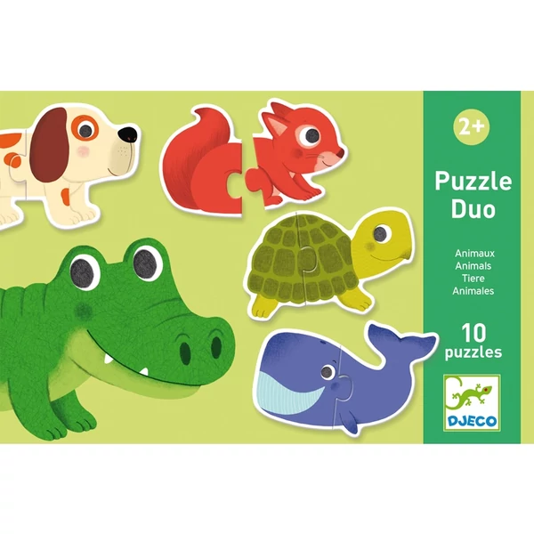 Állatos puzzle - Djeco
