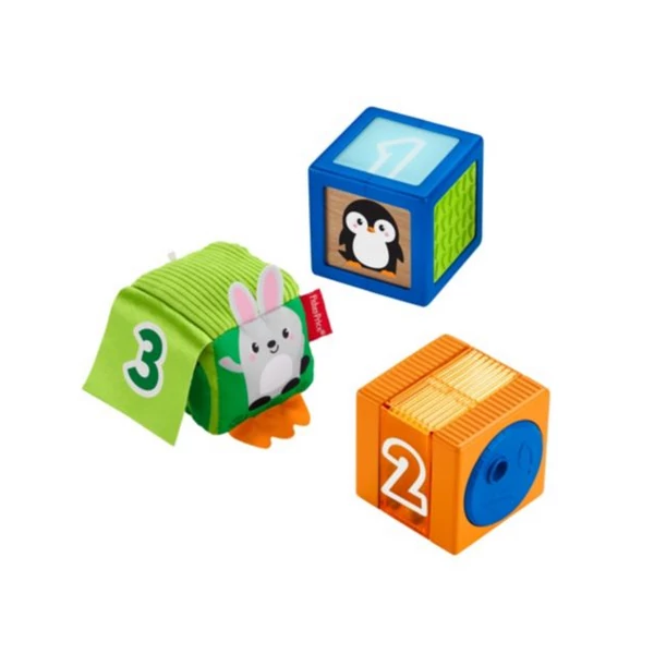 Fisher-Price Változatos anyagok állat GJW13