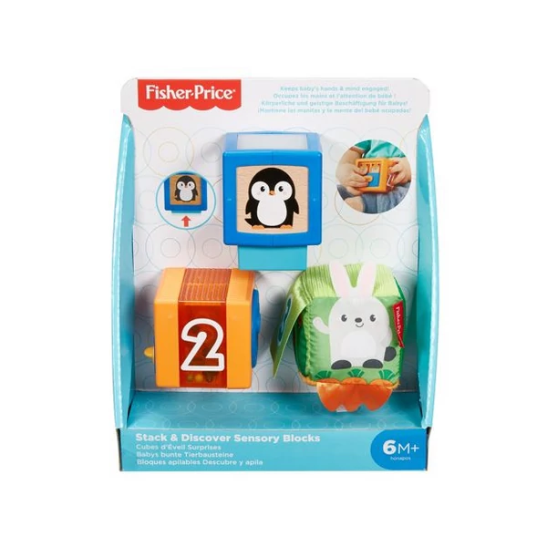 Fisher-Price Változatos anyagok állat GJW13