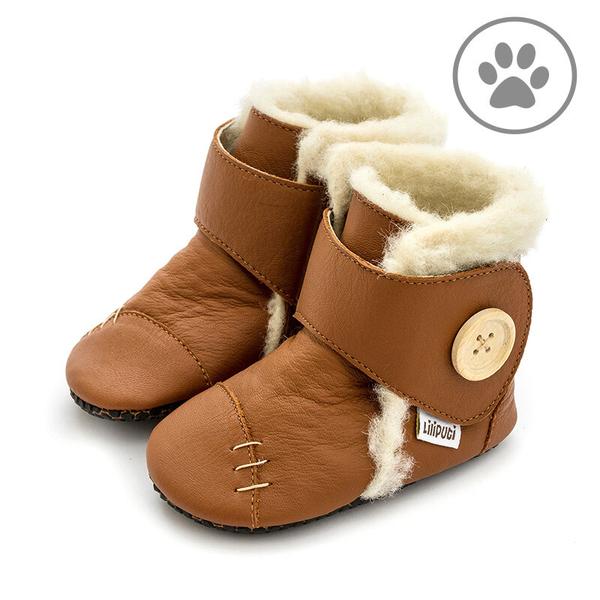 Liliputi Puhatalpú Tappancsos Csizma - Boho