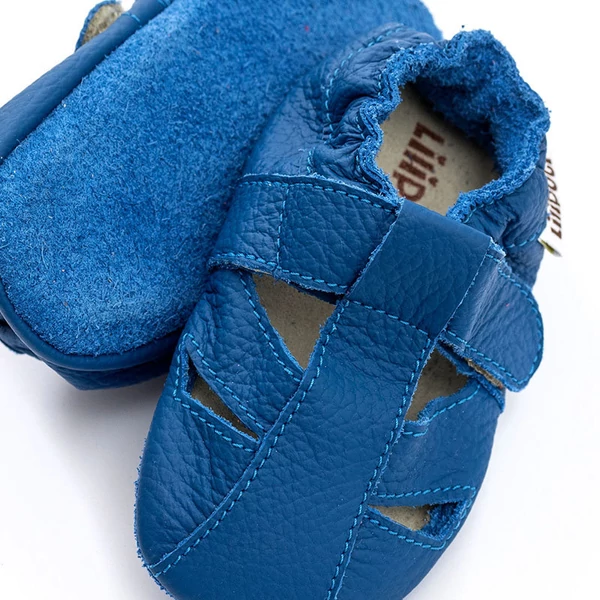 Liliputi Puhatalpú Szandál - Cobalt
