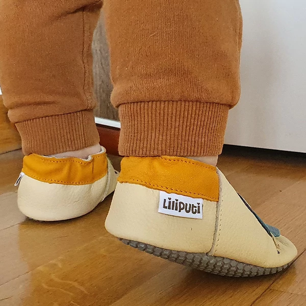 Liliputi Tappancsos Cipő - Hallgatag Madárkák - M méret