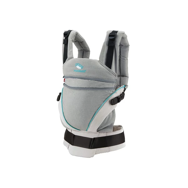 Manduca XT biopamut csatos babahordozó - Grey - Ocean
