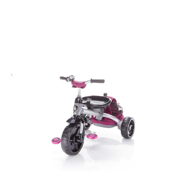 Zopa tricikli CitiGo tolókarral B-T500 --Mulberry Pink