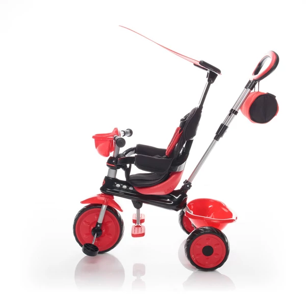 Zopa tricikli ZooGo tolókarral B-T7811 --Ladybug