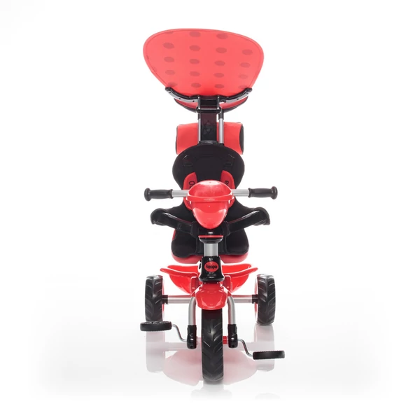 Zopa tricikli ZooGo tolókarral B-T7811 --Ladybug