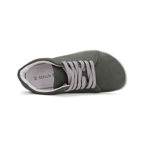 Stitch&Walk - Szürke barefoot cipő - S088-42674B