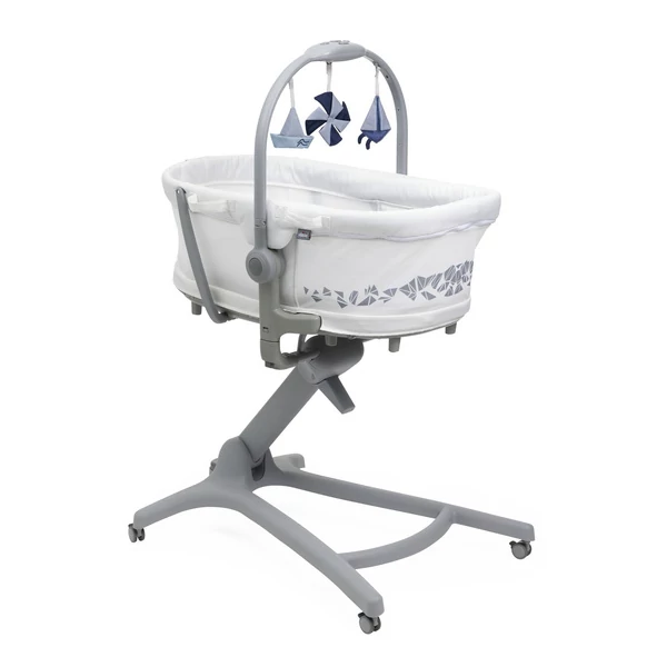 Chicco Baby Hug PRO 5in1 bölcső-szék - White Cream
