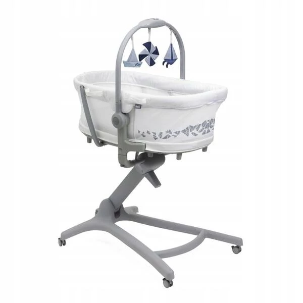 Chicco Baby Hug PRO 5in1 bölcső-szék - White Cream